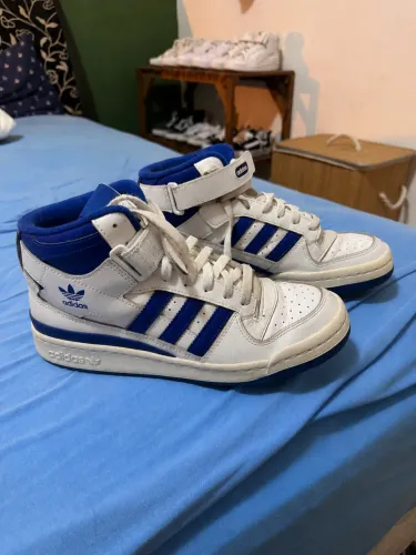 Tênis Adidas Fórum Mid Azul - TAM 40