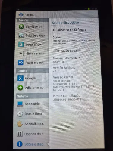 tablet samsung galaxy tab 2 7.0 gt-p3110