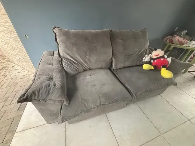 Sofá retrátil 2.30m de braço a braço