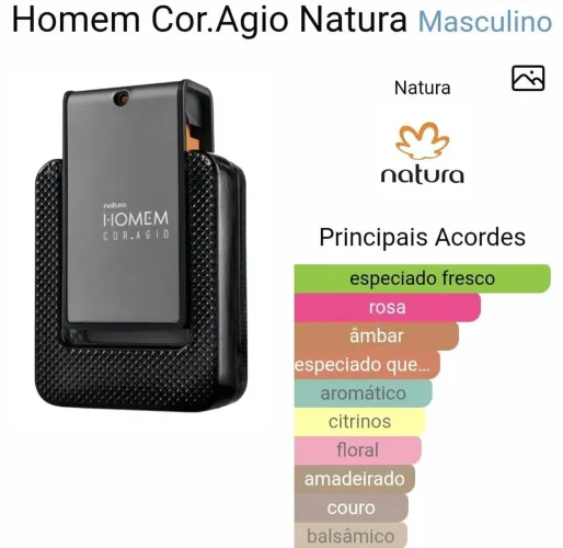 Natura Homem Cor.adio