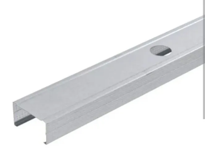2 barras montante para drywall 70mm (3 m cada)