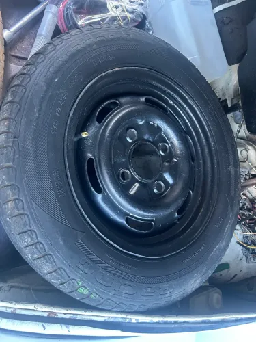 Jogo Rodas + Step Fusca/Brasília Aro 14 com pneus
