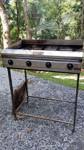 Churrasqueira à gás char broiler