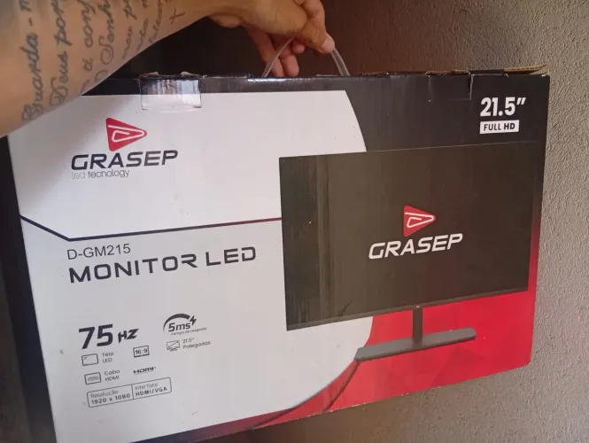 Monitor Gamer Grasep 21,5 Polegadas