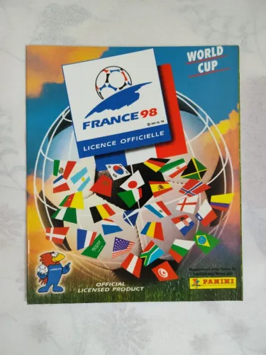 Panini Álbum Copa do Mundo França 98 FIFA World Cup Completo Original