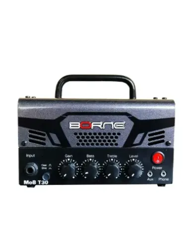 Amplificador / Mini Cabeçote Borne Mob T30 30w - Cores Cor Chumbo