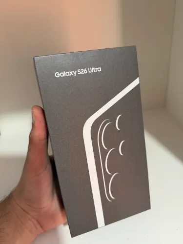 Samsung Galaxy S26 Ultra 5G Novo Lacrado, passo cartão