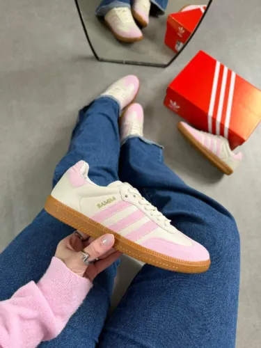 Tênis Casual Adidas Samba OG Feminino Premium Off/Suspiro Disponível 34 AO 39 Entregas