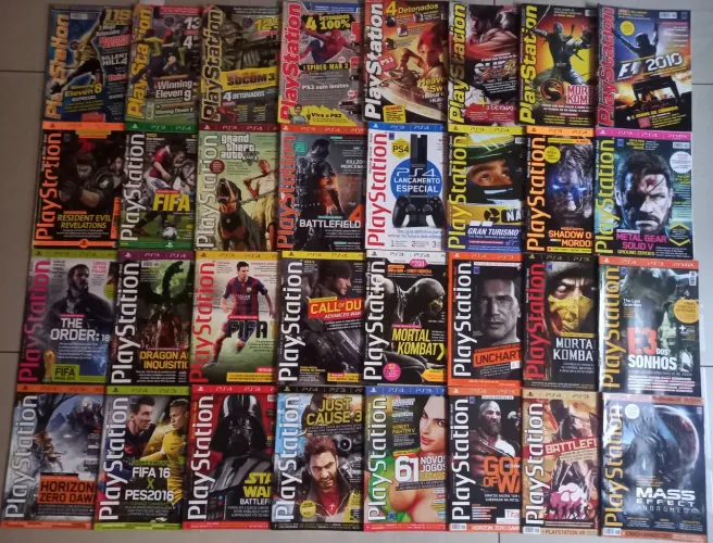 Revistas dr Games Playstation R$15,00 cada