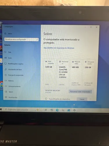 Notboo Positivo Master i5 4GB RAM 