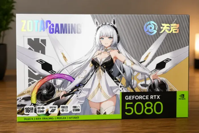 Placa de Vídeo Zotac GeForce RTX5080 Apocalypse OC 16GB GDDR7 PCI-Express
