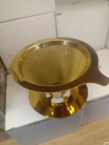 Coador de Café em inox lavável não usa saco de papel