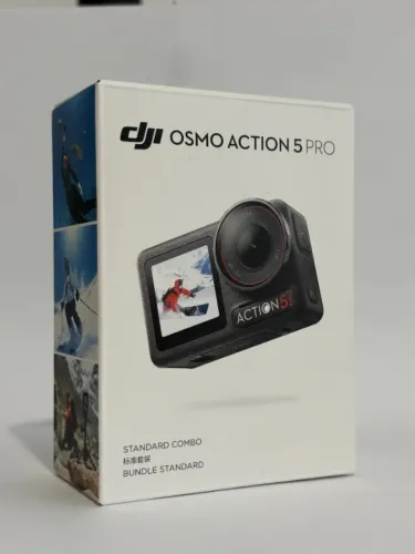 Camêra DJI Osmo Action 5 Standard Combo - Novo e Lacrado
