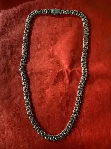 Cordão cartie prata 950 
