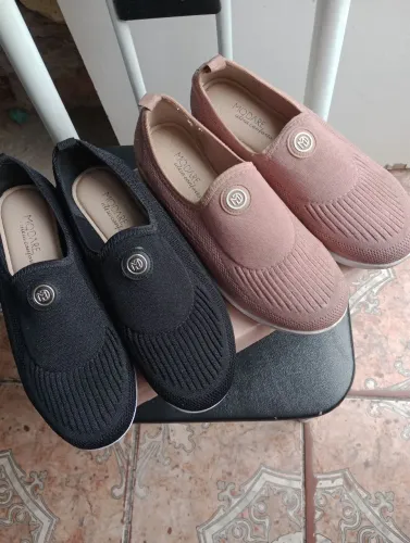 2 pares de tênis número 36 feminino marca modare