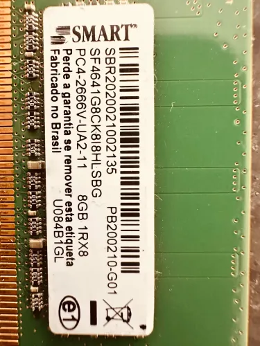 Memória DDR4 8GB 2666