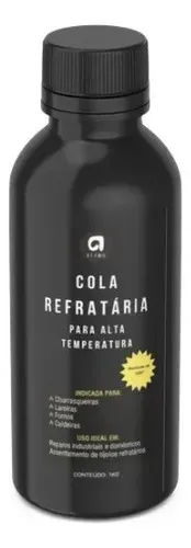 Cola Refratária Para Alta Temperatura Até 1200°c 1.5Kg