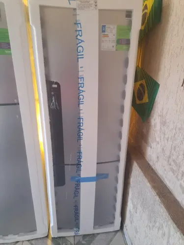 Geladeira Consul inox inverso 399 litros nova