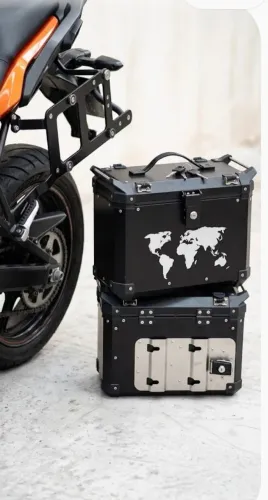 Par de Baú laterais com suporte