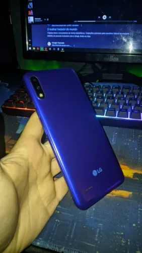 Vendo LG k22 em bom estado 