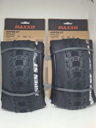 Par de Pneu MAXXIS ASPEN ST 2.4 EXO TR MAXX SPEED