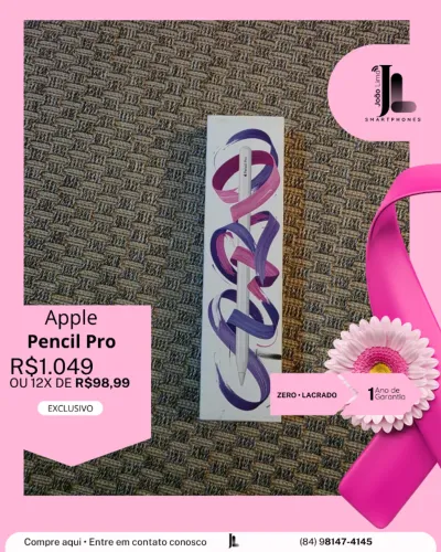 APPLE PENCIL PRO, LACRADO, EXCLUSIVO!