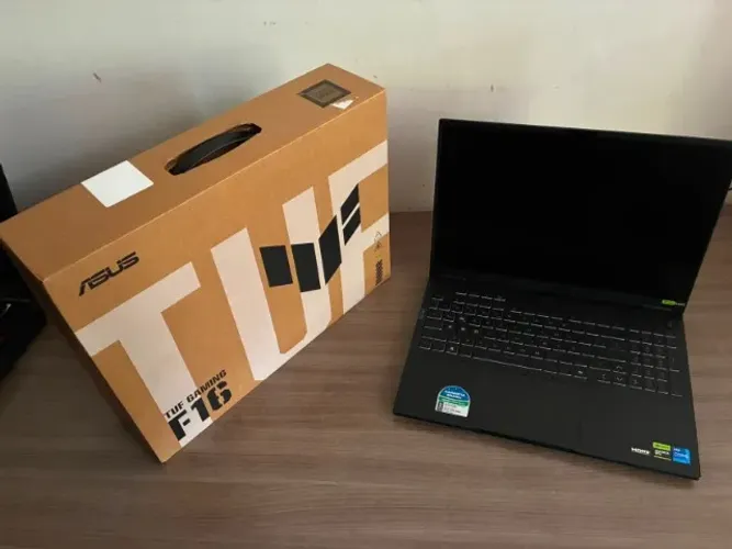 Notebook Gamer ASUS TUF F16 Novo - Core i7 14650HX 32Gb DDR5 RTX 5050 512gb Tela 16" 