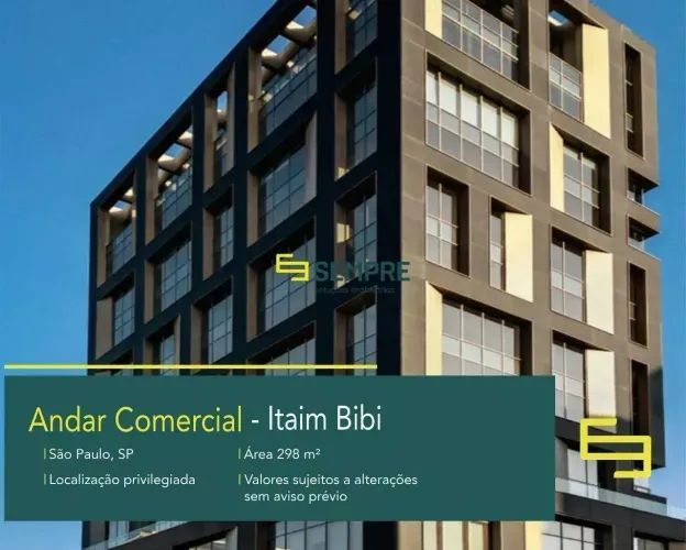Andar comercial para alugar no Union Faria Lima - Itaim Bibi SP