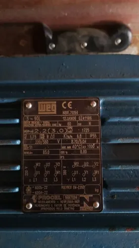 Motor elétrico 3 cv