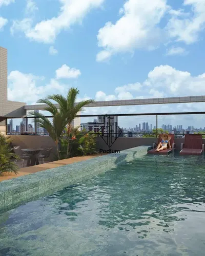 Apartamentos com elevador próximo ao Parque Linear Parahyba 4 no bairro do Bessa / Aeroclu
