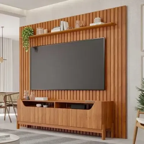 Bancada Moema + Painel Maragogi para Tvs ate 84 Polegadas (Novo)