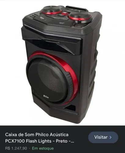 Caixa de som 