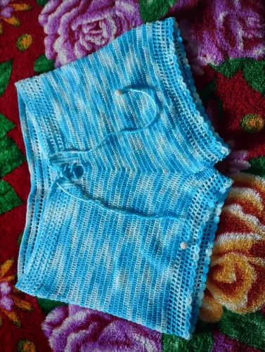 Short de crochê