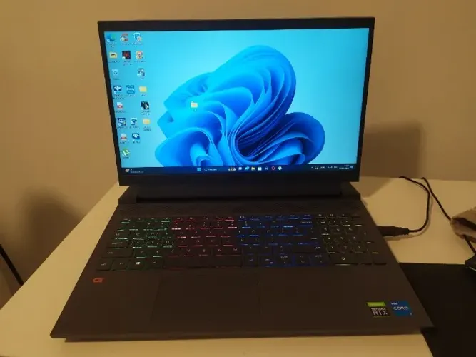 Notebook Gamer Dell G15 - Intel I5 - 24 GB de RAM - Placa de vídeo RTX 3050