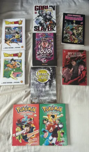 Mangás e HQs