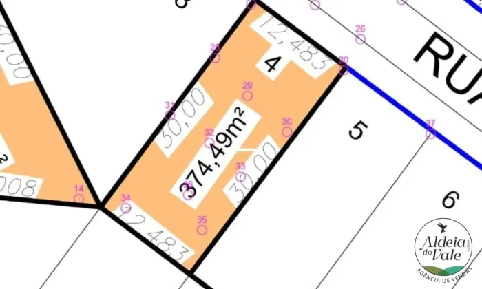 Lote no Chácaras Alto da Glória