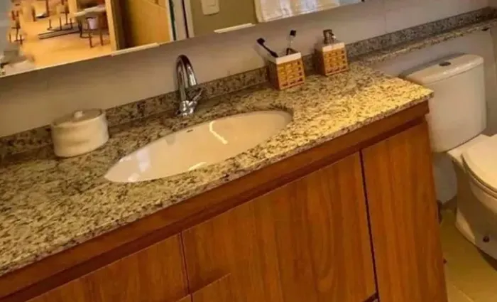 Bancada de granito para banheiro
