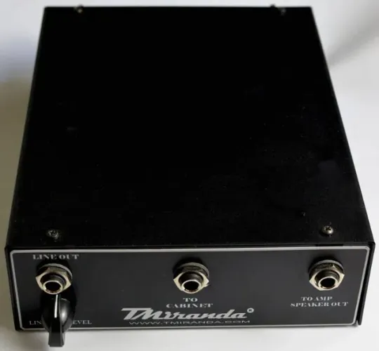 Atenuador de Amplificador Valvulado e Loadbox para gravação Tmiranda