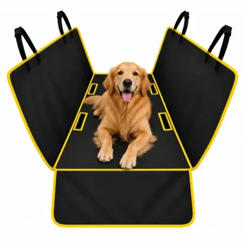 Capa Protetora de Banco Traseiro Para Carro , transporte Cachorro e outros pets, lona de n