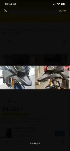 Paralama Bico para Tracer 900GT