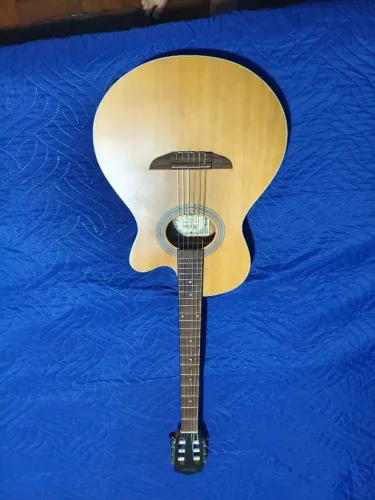 Violão hofma 298 stnt nylon elétrico