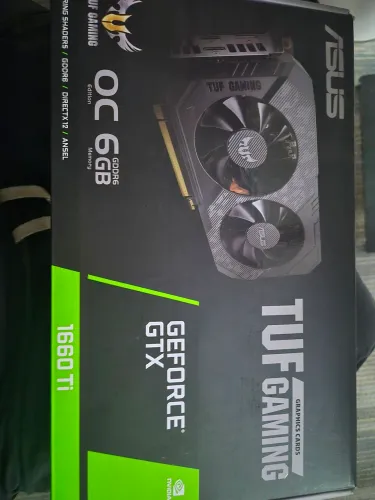 Vende se gtx 1660 ti ou troco por SUPERIOR e dou volta em dinheiro ou cartao.