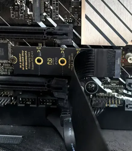 Cabo de extensão M.2 NVME Alta velocidade PCI-Express 4.0x4