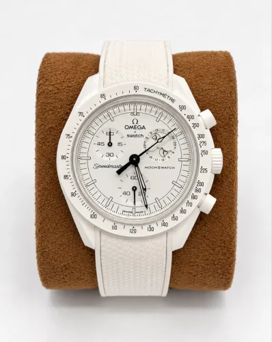 Relógio Omega X Swatch Mission to Moonphase
