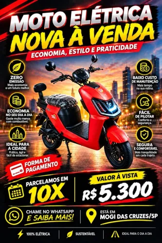 Scooter Elétrica 0km