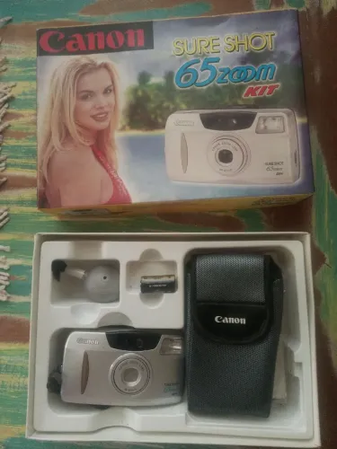 Câmera Canon sure shot 65 Zoom Kit