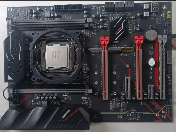 Placa mãe Intel + Processador +Cooler RGB