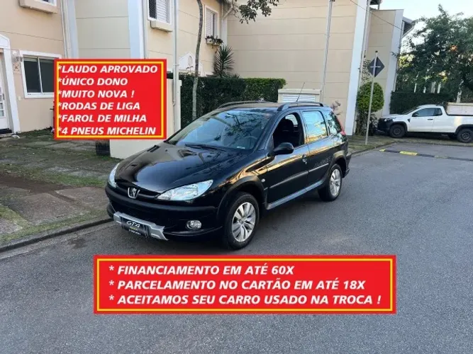 Peugeot 206 SW Escapade 1.6 16V Flex 5P 2008
