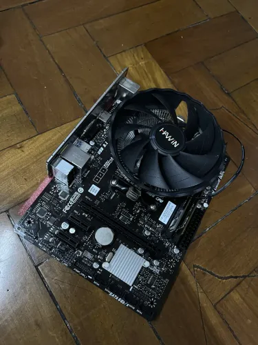 Kit AM4 Biostar A320MH + A6-9500 + 8GB DDR4 + Cooler - Upgrade Ryzen