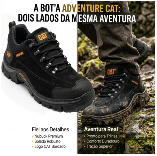 Bota Caterpillar Nobuck